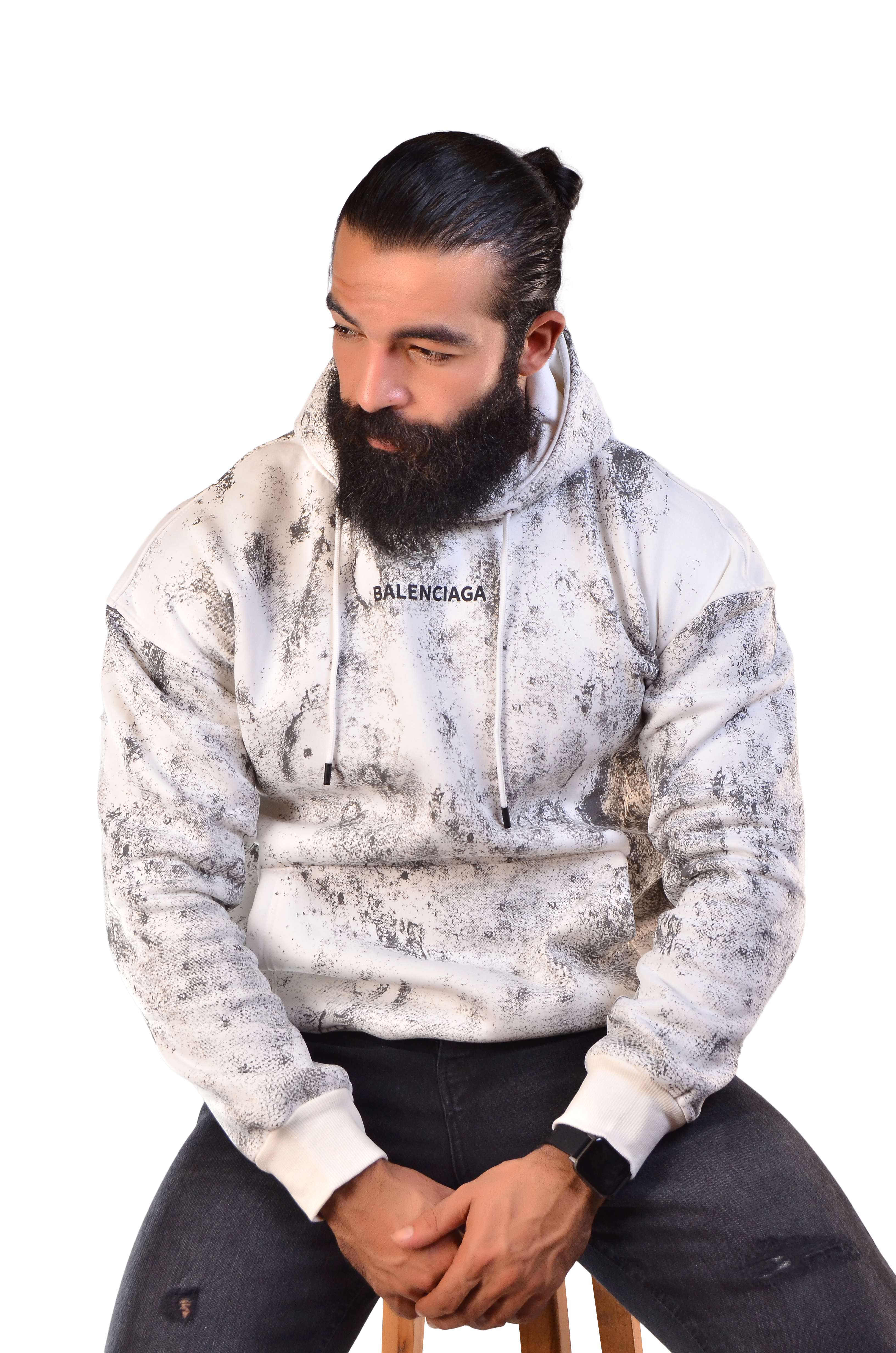 سويت شيرت تاي داي (balenciga)